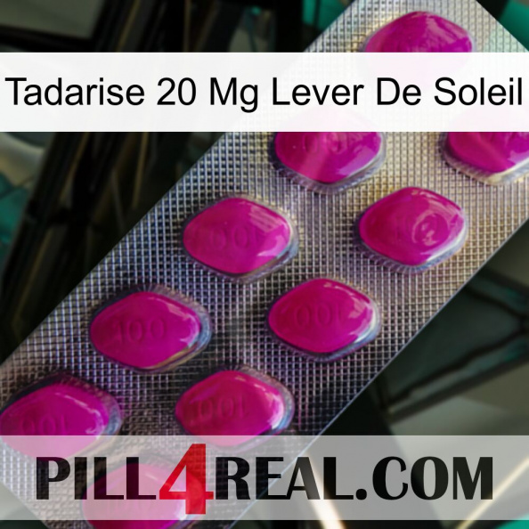 Tadarise 20 Mg Sunrise 09